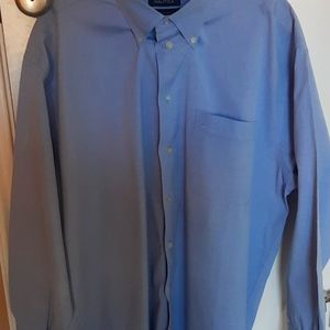 Light Blue Nautica Cotton 16½ 32/33 Dress Shirt